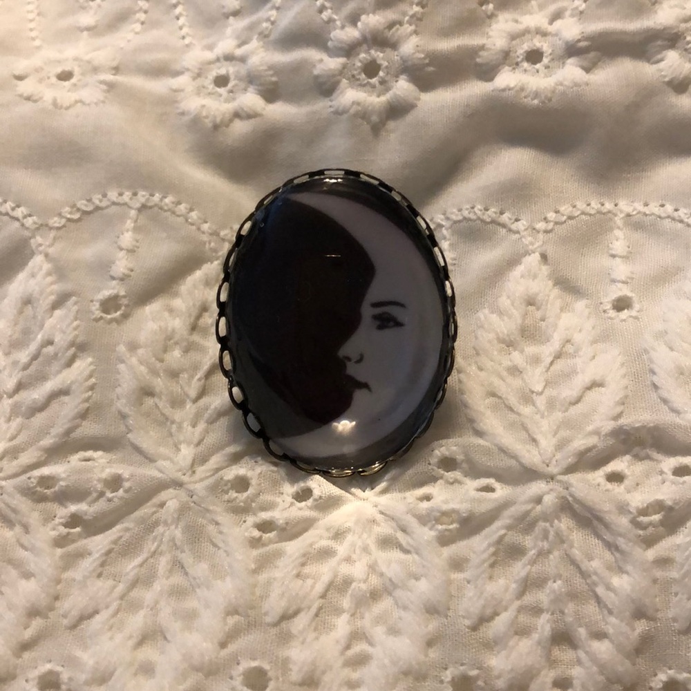 Moon Adjustable Ring - Picture 1 of 3